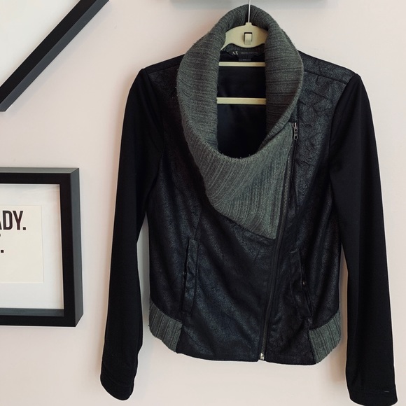 Armani Exchange Jackets & Blazers - Armani Exchange Sweater Faux Suede Jacket